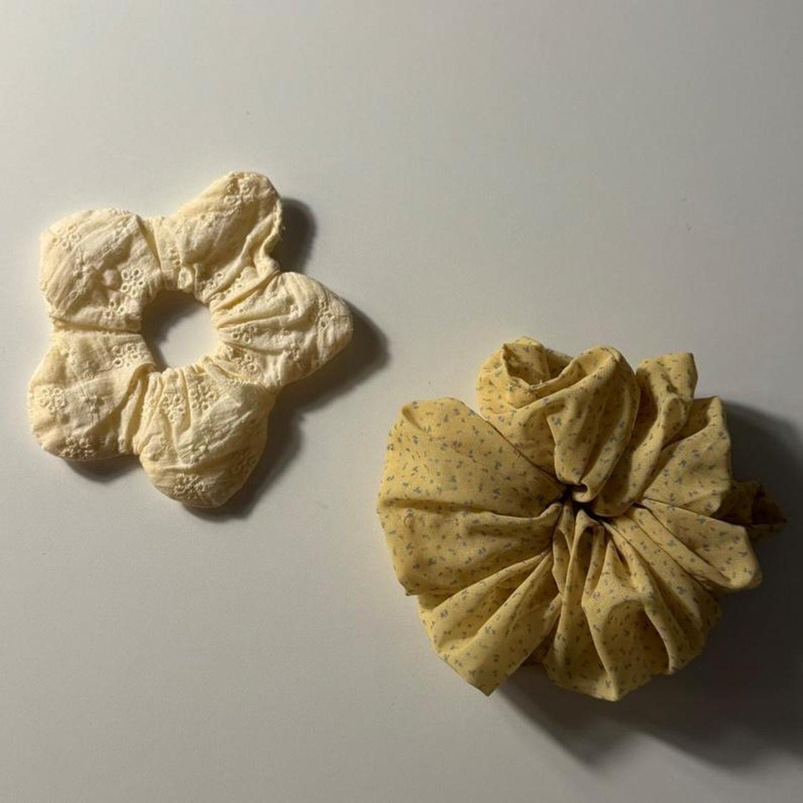Cottage Floral Scrunchie Set