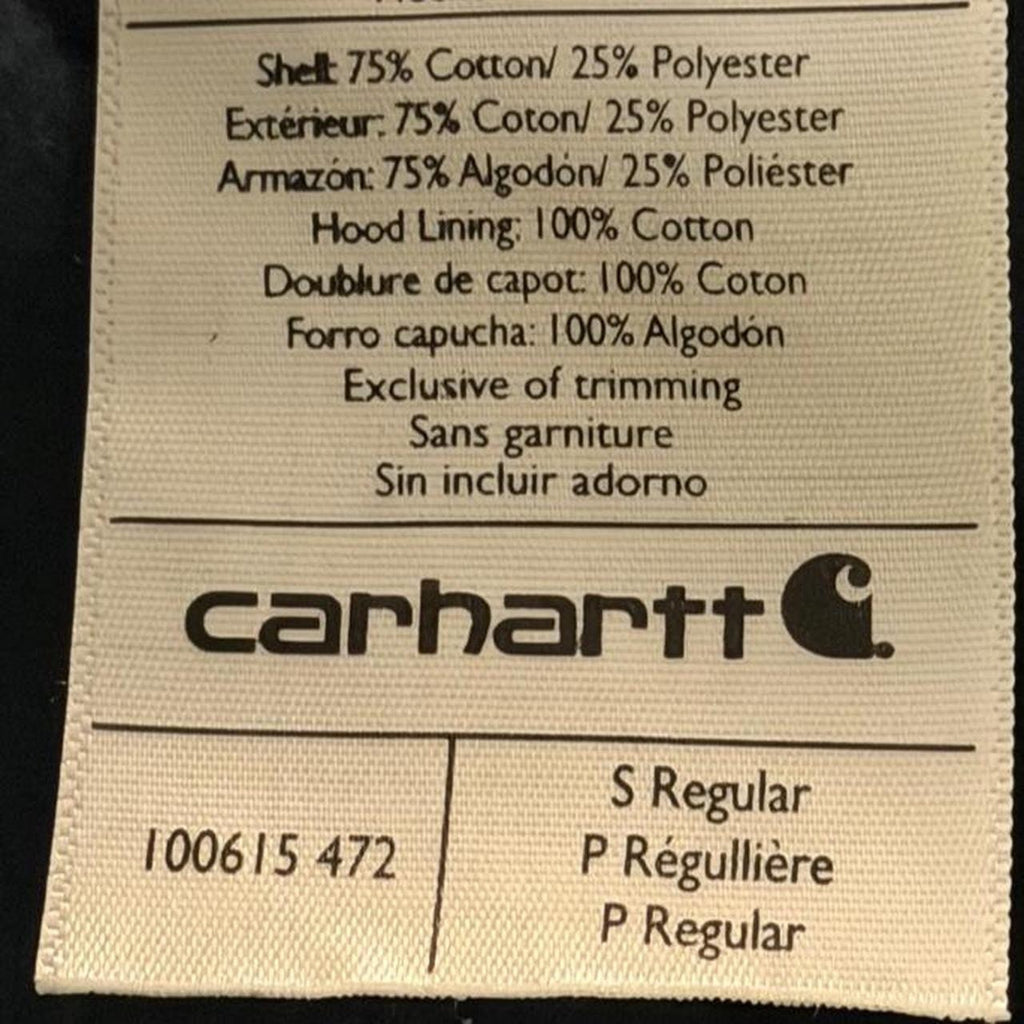 Carhartt Navy Pullover Hoodie (size small)