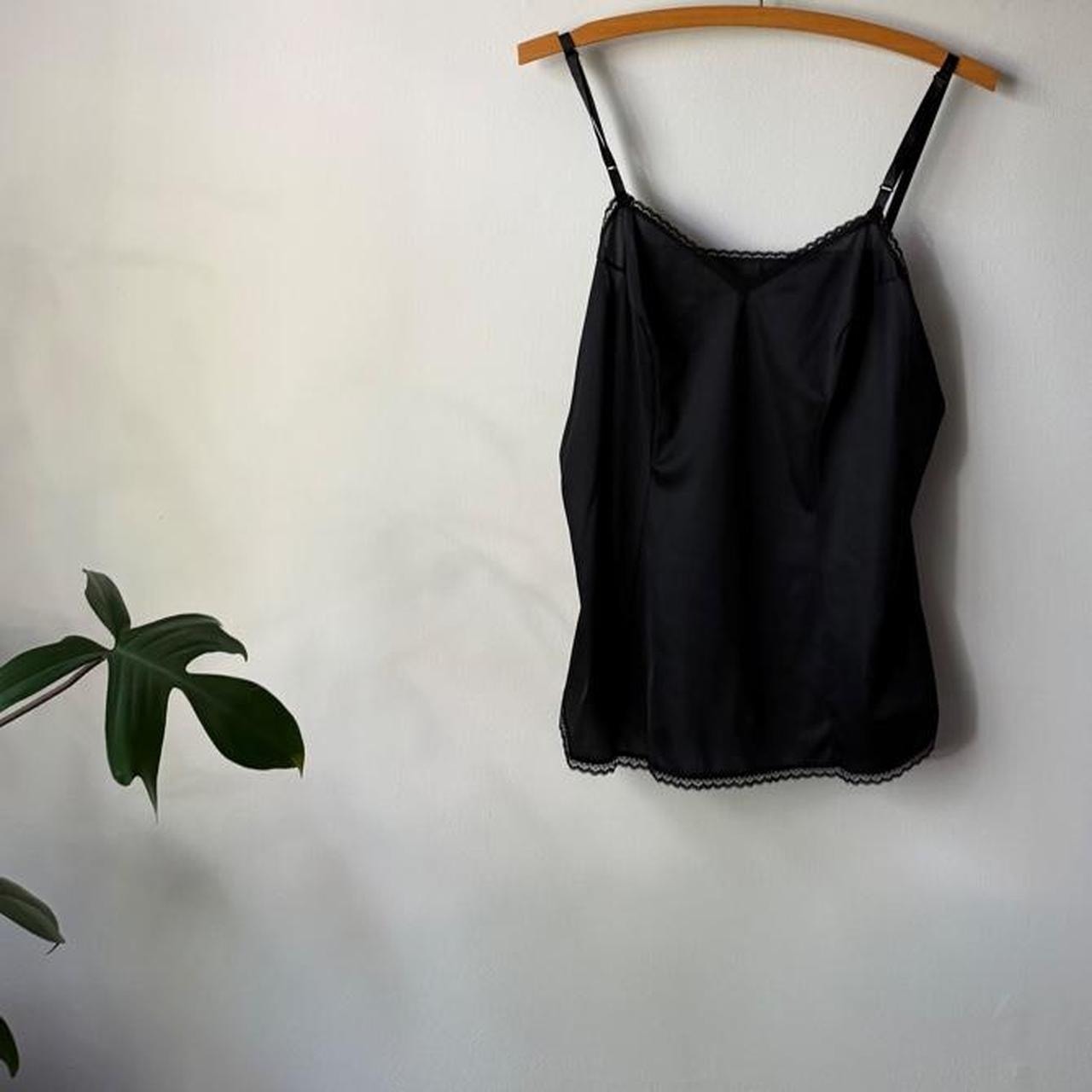 Vintage Vanity Fair Black Camisole (size small)