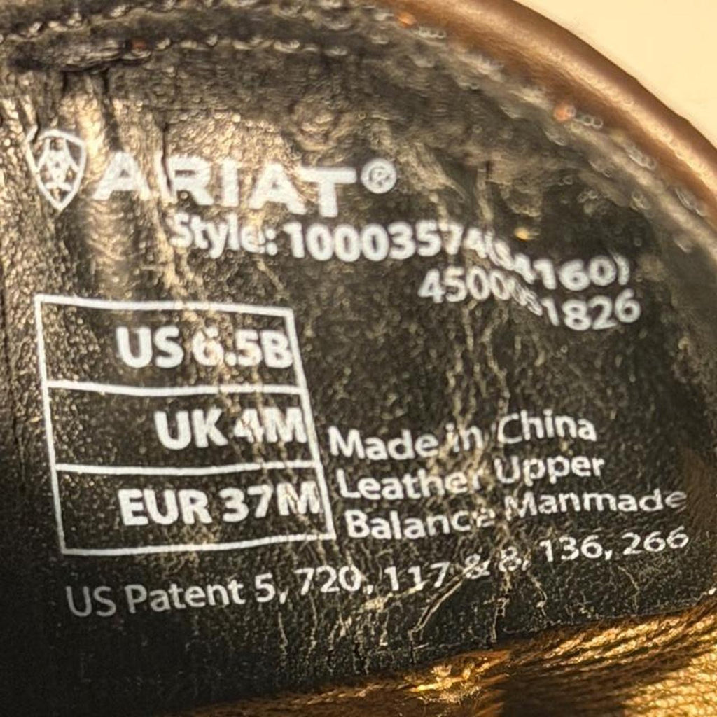 Ariat Barnyard Twin Gore II Waterproof Boots (size 6.5)