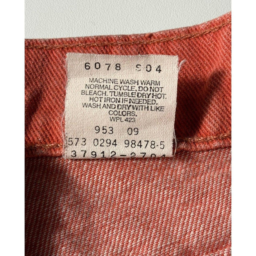Vintage Levi’s Washed Red High Rise Shorts (size 5)
