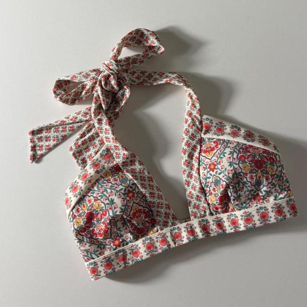 Boden Ithaca Halter Two-Piece Swimsuit (size 2)