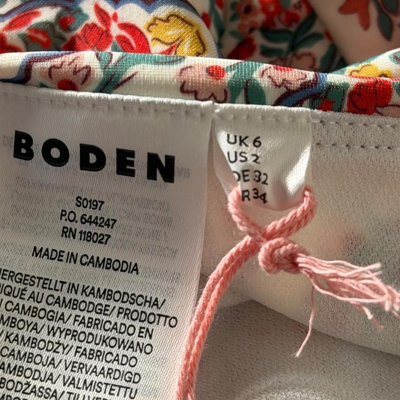 Boden Ithaca Halter Two-Piece Swimsuit (size 2)