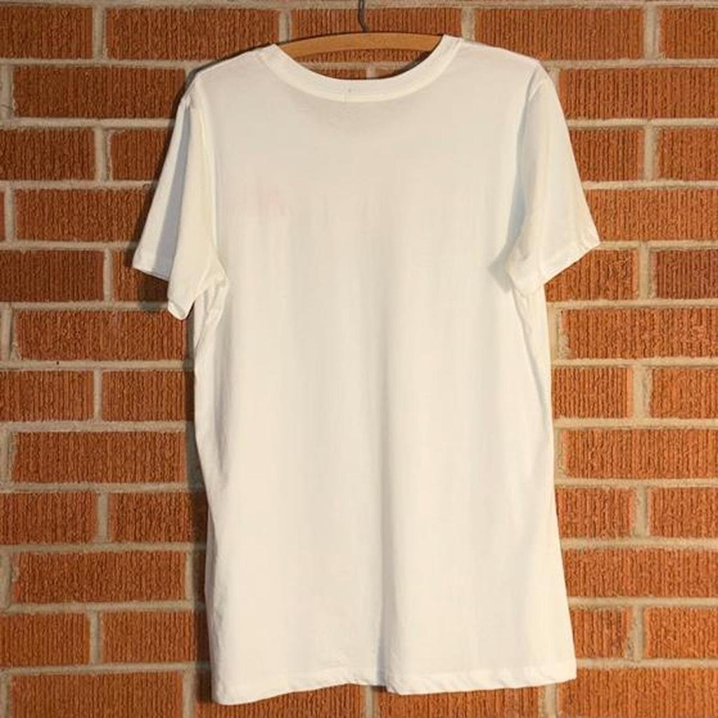Tough As a Mother 'The Bee & The Fox' Embroidered Tee (size large)