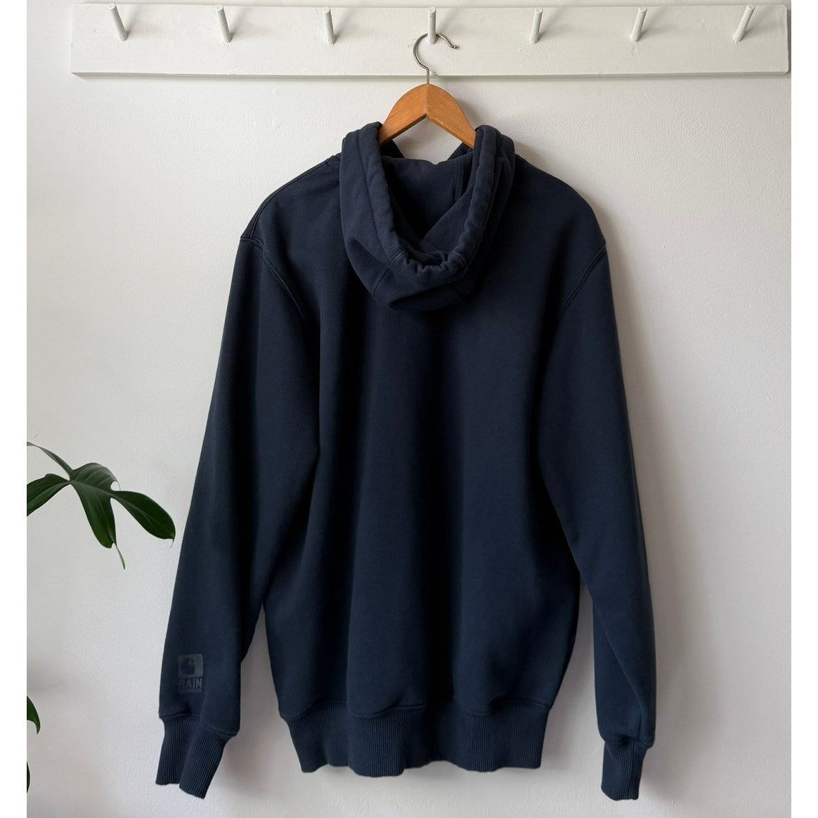 Carhartt Navy Pullover Hoodie (size small)