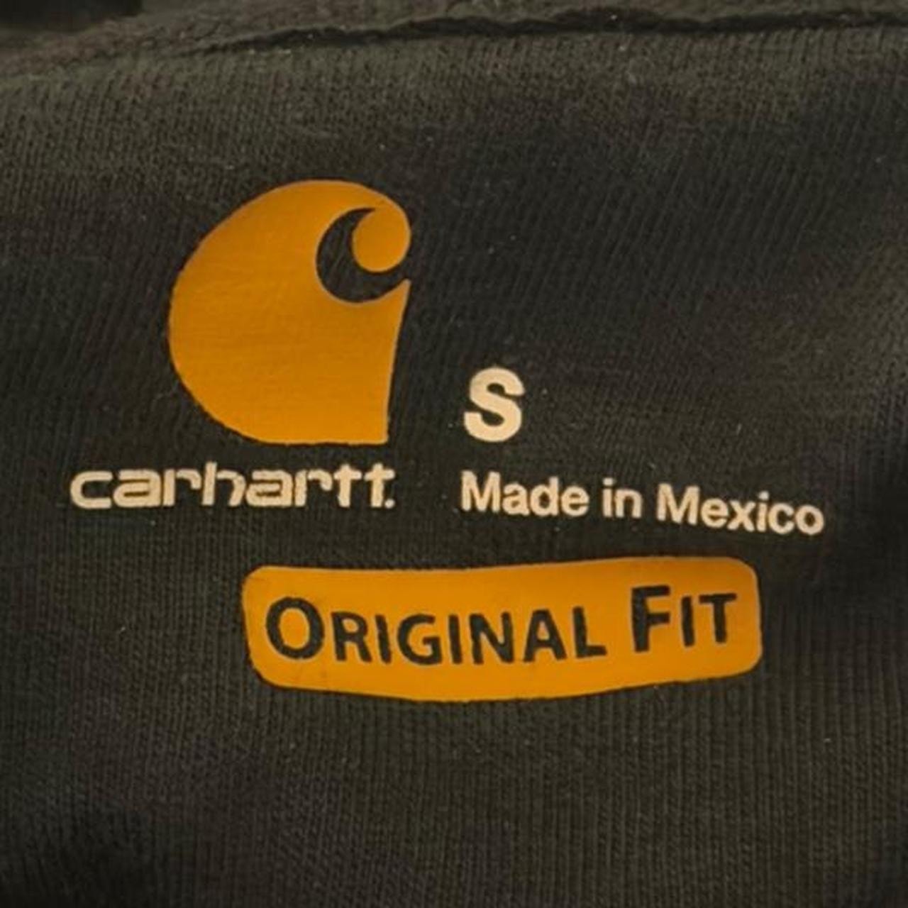 Carhartt Navy Pullover Hoodie (size small)