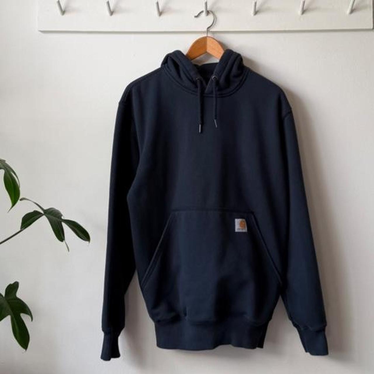 Carhartt Navy Pullover Hoodie (size small)
