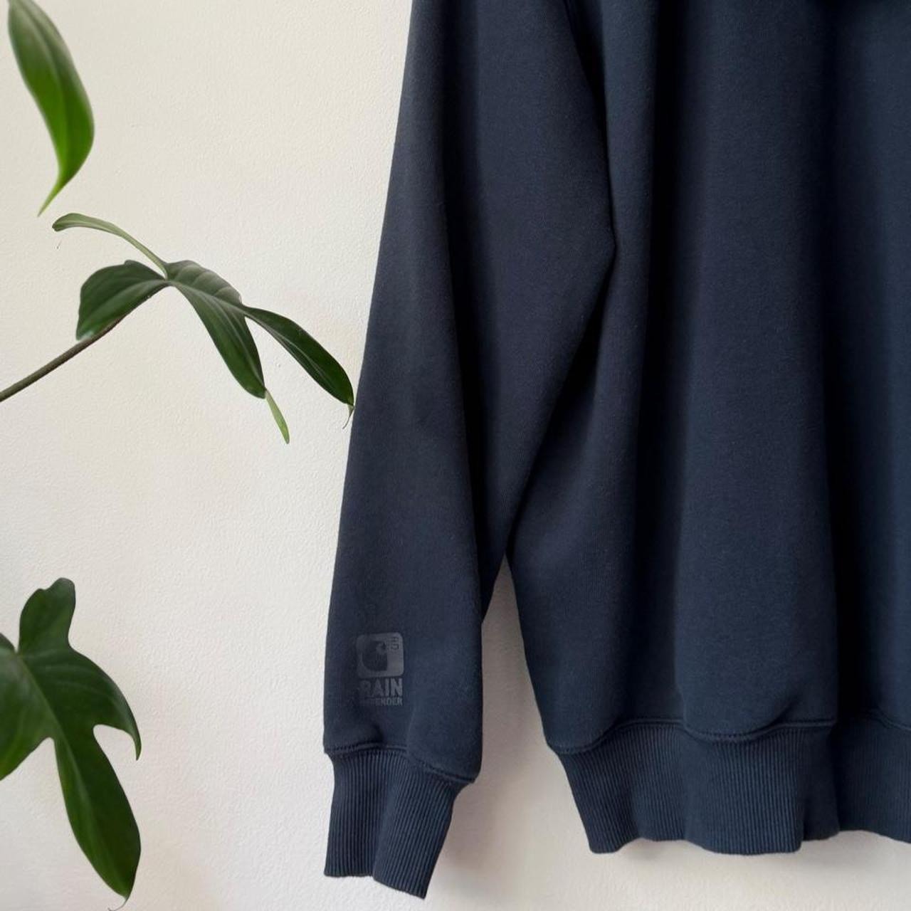 Carhartt Navy Pullover Hoodie (size small)