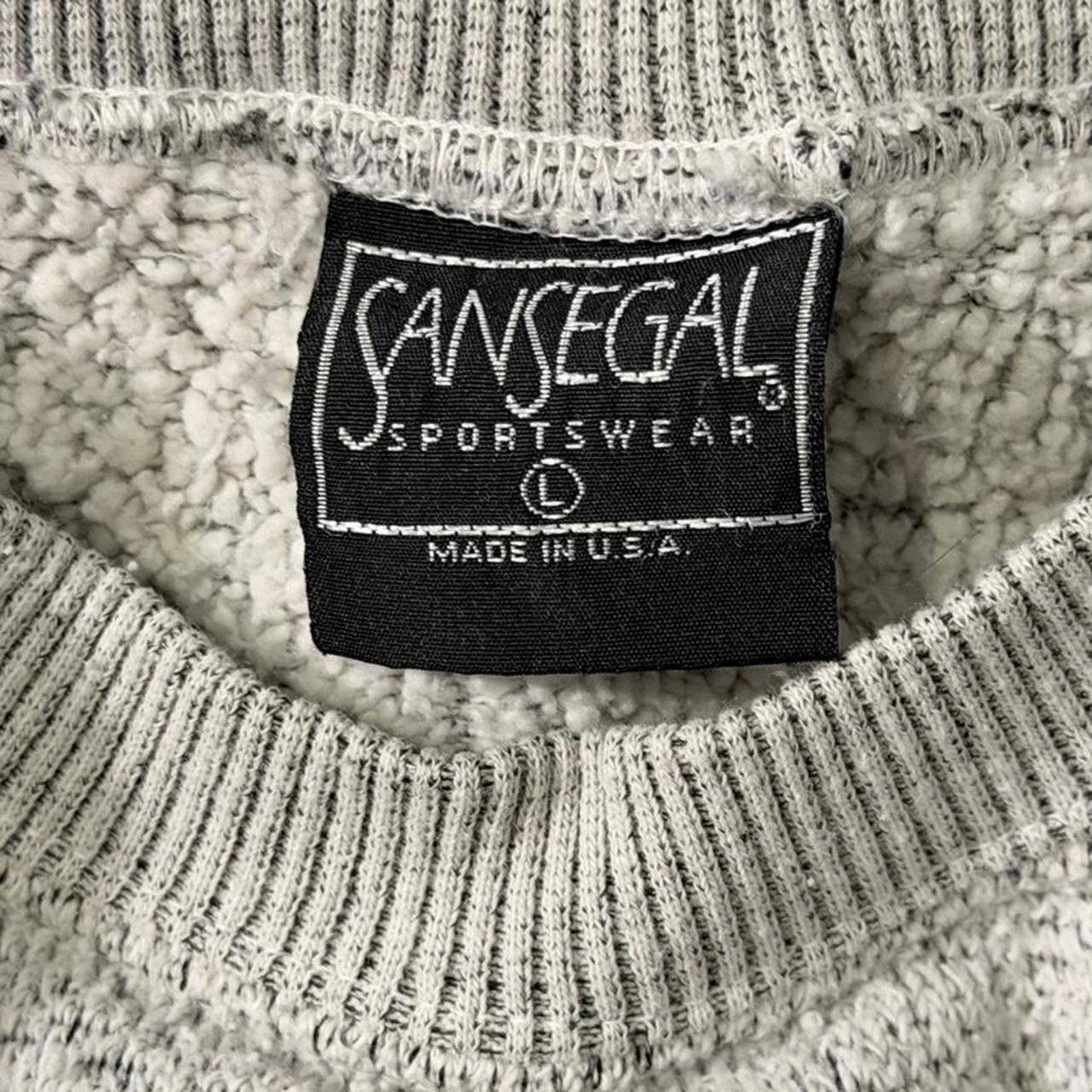 Vintage Bowman Lake Towel Knit Sweatshirt (size large)
