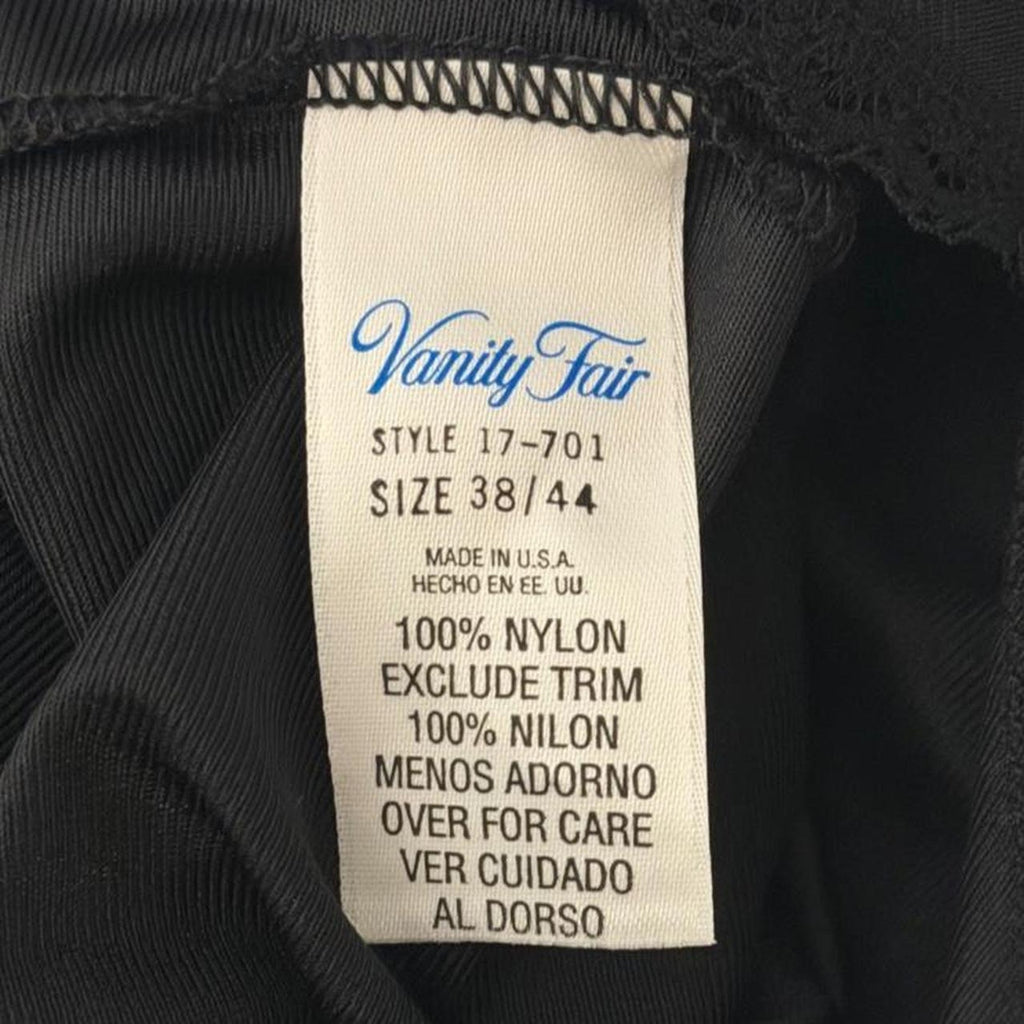 Vintage Vanity Fair Black Camisole (size small)